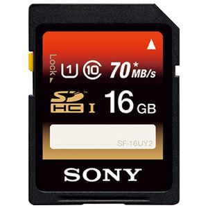 （まとめ） ソニー SDカード 16GB SF-16UY2【×3セット】