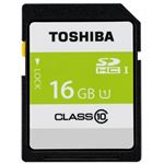 （まとめ） 東芝 SDHCメモリカード 16GB SDAR40N16G【×5セット】