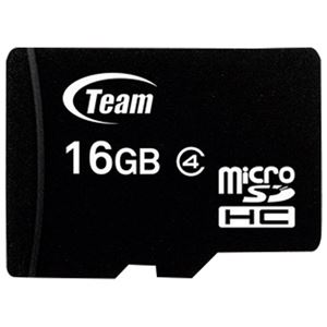 （まとめ） TEAM microSDHCカード 16GB TG016G0MC24A【×10セット】