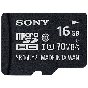 （まとめ） ソニー microSDカード 16GB SR-16UY2A【×3セット】