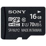 （まとめ） ソニー microSDカード 16GB SR-16UY2A【×3セット】