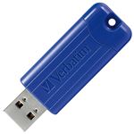 （まとめ） 三菱ケミカルメディア USBメモリ 16GB ブルー USBSPS16GBV1【×3セット】