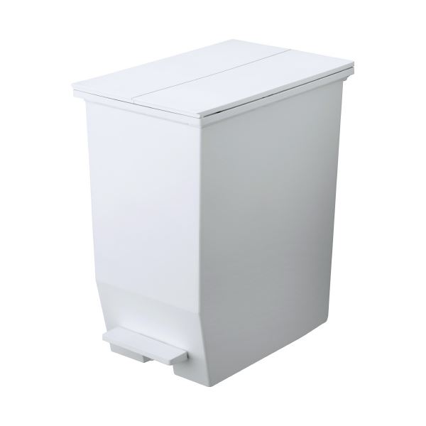 リス 棚下で使える ペダルダストボックス/ゴミ箱 45L グレー (台所 キッチン リビング) b04