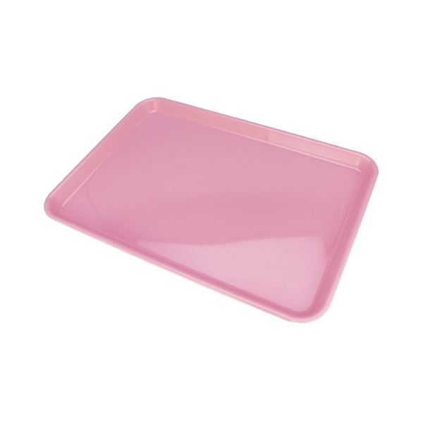 (まとめ) アサヒ興洋 食洗カラフルエコトレー ピンク (×2セット) b04