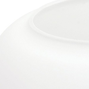 球型ガラスペンダントライト/吊り下げ型照明器具 【Glass Bowl-Sサイズ】 1灯 ホワイト 乳白色 W-7101 商品写真2