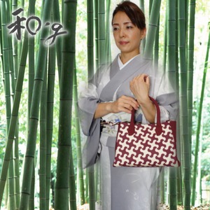 創作和柄バッグ『和’g』葡萄茶色(ボルドー) レディース 2WAY ハンドバッグ ショルダーバッグ 帆布8号 上質 和装 洋装 フォーマル カジュアル 創作和柄バッグ『和’g』葡萄茶色(ボルドー) レディース 2WAY ハンドバッグ ショルダーバッグ 帆布8号 上質 和装 洋装 フォーマル カジュアル