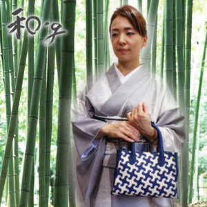 創作和柄バッグ『和’g』藍色(ネイビー) レディース 2WAY ハンドバッグ ショルダーバッグ 帆布8号 上質 和装 洋装 フォーマル カジュアル 創作和柄バッグ『和’g』藍色(ネイビー) レディース 2WAY ハンドバッグ ショルダーバッグ 帆布8号 上質 和装 洋装 フォーマル カジュアル