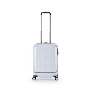 スーツケース/キャリーバッグ 【マットブラッシュホワイト】 36L 機内持ち込み可 アジア・ラゲージ 『Sparkle』 商品画像