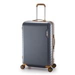 スーツケース/キャリーバッグ 【ガンメタ】 90L 手荷物預け無料最大サイズ ダイヤル式 アジア・ラゲージ 『MAX SMART』