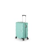 ファスナー式スーツケース/キャリーバッグ 【チェレステ】 40L 機内持ち込み可能サイズ アジア・ラゲージ 『MAX BOX』