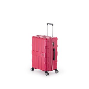ファスナー式スーツケース/キャリーバッグ 【パープリッシュピンク】 60L 軽量 アジア・ラゲージ 『MAX BOX』 商品写真