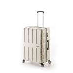 大容量スーツケース/キャリーバッグ 【パールホワイト】 96L 軽量 アジア・ラゲージ 『MAX BOX』 手荷物預け無料最大サイズ