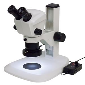 アームスシステム AR-Z65A-48 双眼ズーム式実体顕微鏡(ズーム比6.5 視野数22) アーム式架台 リング照明セットII 商品画像