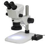 アームスシステム AR-Z65PSN-48 双眼ズーム式実体顕微鏡 小型ポール式架台 LEDリング照明セットII