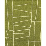 ラグマット カーペット 長方形 ホットカーペット対応 日本製 『ジオーニ』 ライトグリーン 190×240cm