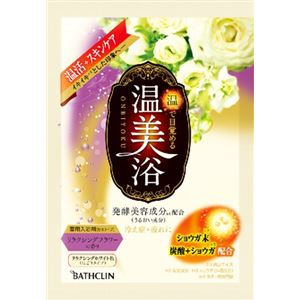 バスクリン 温美浴 リラクシングフラワーの香り 40g × 6 点セット