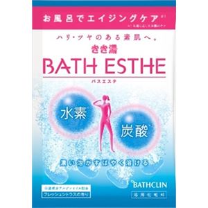 バスクリン きき湯 バスエステ フレッシュシトラスの香り 1包 × 6 点セット