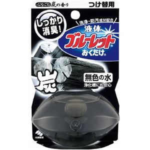 小林製薬 液体ブルーレツトおくだけ替 心なごむ炭の香り × 5 点セット