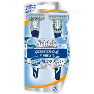 シック（Schick） クアトロ4ディスポ（2本入） × 5 点セット