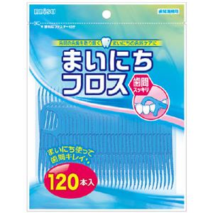 エビス まいにちフロス 120本入 × 5 点セット