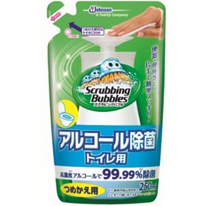 ジョンソン スクラビングバブル アルコール除菌トイレ用替え × 5 点セット