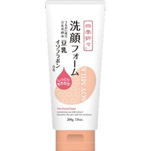 熊野油脂 四季折々 豆乳イソフラボン 洗顔フォーム × 5 点セット