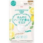 興和新薬 ほんのりハーブが香るマスクグレープフルーツの香り3+1枚 × 5 点セット