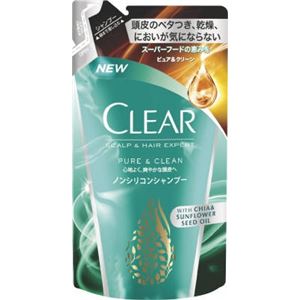 ユニリーバ クリア ピュア＆クリーン シャンプー つめかえ用 300g × 3 点セット