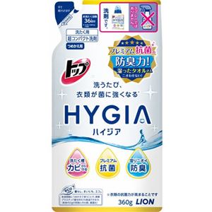 ライオン トップ HYGIA（ハイジア） つめかえ用 360g × 5 点セット