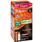 ホーユー ビゲン 香りのヘアカラー 乳液 6 ダークブラウン × 3 点セット