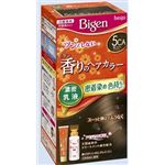 ホーユー ビゲン 香りのヘアカラー 乳液 5CA 深いカフェブラウン × 3 点セット