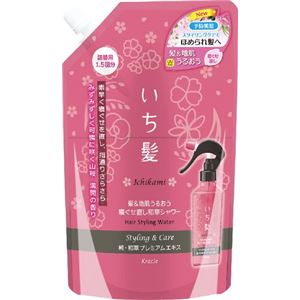 クラシエホームプロダクツ販売 いち髪 髪＆地肌うるおう寝ぐせ直し和草シャワー 詰替用 × 3 点セット