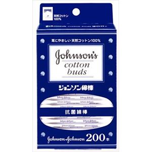 ジョンソン＆ジョンソン ジョンソン 綿棒 200本入 × 6 点セット