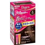 ホーユー ビゲン 香りのヘアカラー クリーム 6 ダークブラウン × 3 点セット