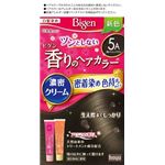 ホーユー ビゲン 香りのヘアカラー クリーム 5A 深いアッシュブラウン × 3 点セット