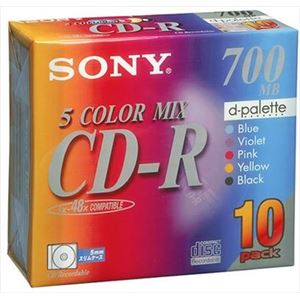 ソニー CD‐R カラー10P 10CDQ80EXS × 3 点セット