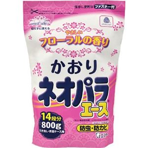 エステー かおりネオパラエース引き出し・衣装ケース用 800g やさしいフローラルの香り × 3 点セット