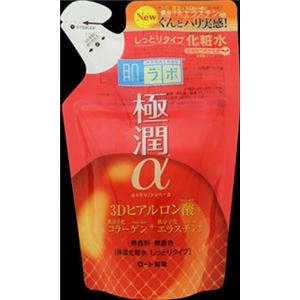 ロート製薬 肌ラボ 極潤αハリ化粧水しっとりタイプ つめかえ用 170ml × 3 点セット