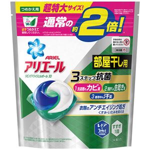 P＆G アリエールリビングドライジェルボール3Dつめかえ用特大サイズ × 3 点セット