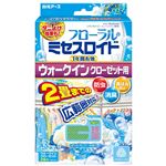 白元アース フローラルミセスロイド ウォークインクローゼット用 3個入 1年 ホワイトアロマソープの香り × 3 点セット