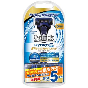 シック（Schick） ハイドロ5プレミアムコンボパック（替刃5コ付）