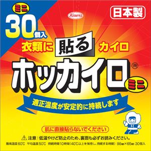 興和新薬 ホッカイロ 貼るミニ30個 × 3 点セット