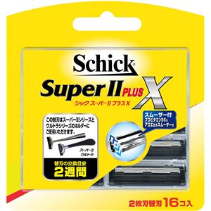 シック（Schick） スーパー2プラス 替刃（16コ入）