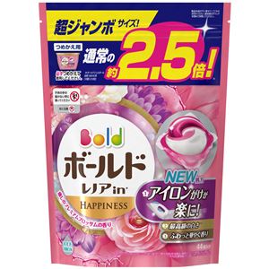 P＆G ボールドジェルボール3D癒しのプレミアムブロッサムの香りつめかえ用超ジャンボサイズ × 3 点セット