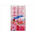 【ケース販売】 丸富製紙 プリント花束 ピンク 12ロールダブル × 8 点セット