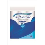 【ケース販売】 大王製紙 エリエールトイレティシュー 18Rシングル × 4 点セット