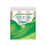 【ケース販売】 大王製紙 エリエールトイレティシュー 18Rダブル × 4 点セット