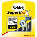 シック（Schick） スーパー2プラス 替刃 5コ入 × 3 点セット