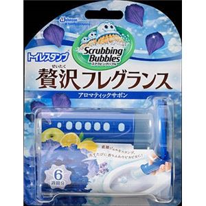 【ケース販売】 ジョンソン スクラビングバブルトイレスタンプぜいたくフレグランスアロマティックサボンの香り × 12 点セット