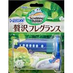【ケース販売】 ジョンソン スクラビングバブルトイレスタンプぜいたくフレグランスアロマティックグリーンの香り × 12 点セット